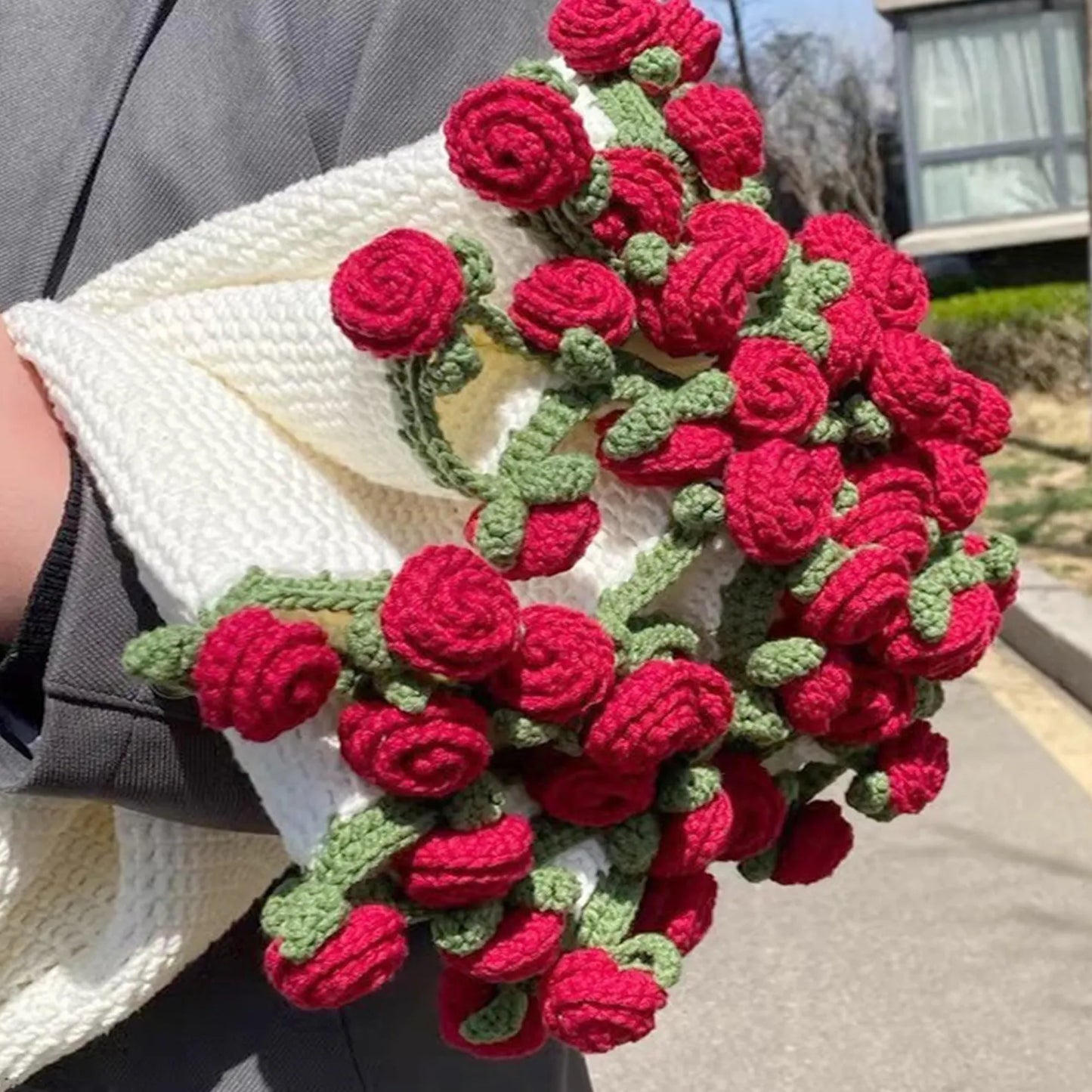 Rose Garden Bouquet Blanket