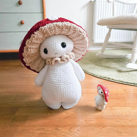 Mushroom Creature  Crochet Pattern