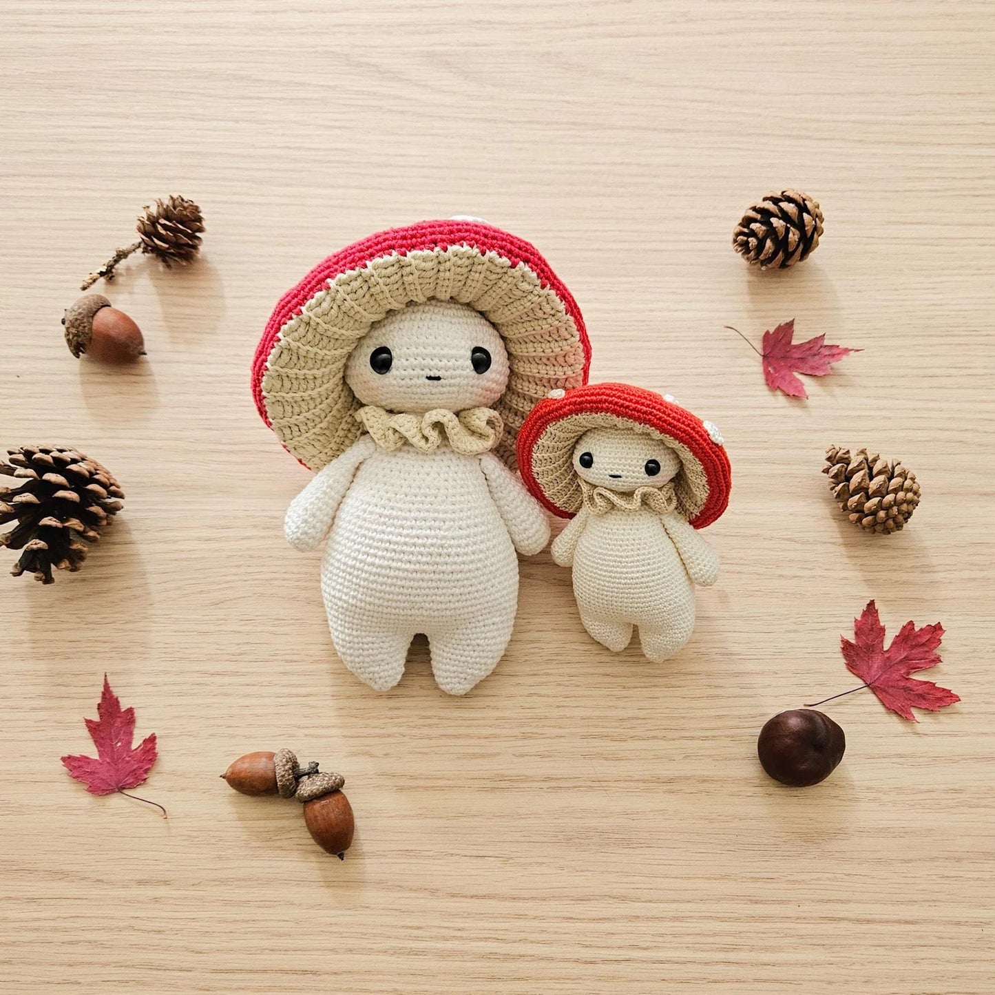 Mushroom Creature  Crochet Pattern