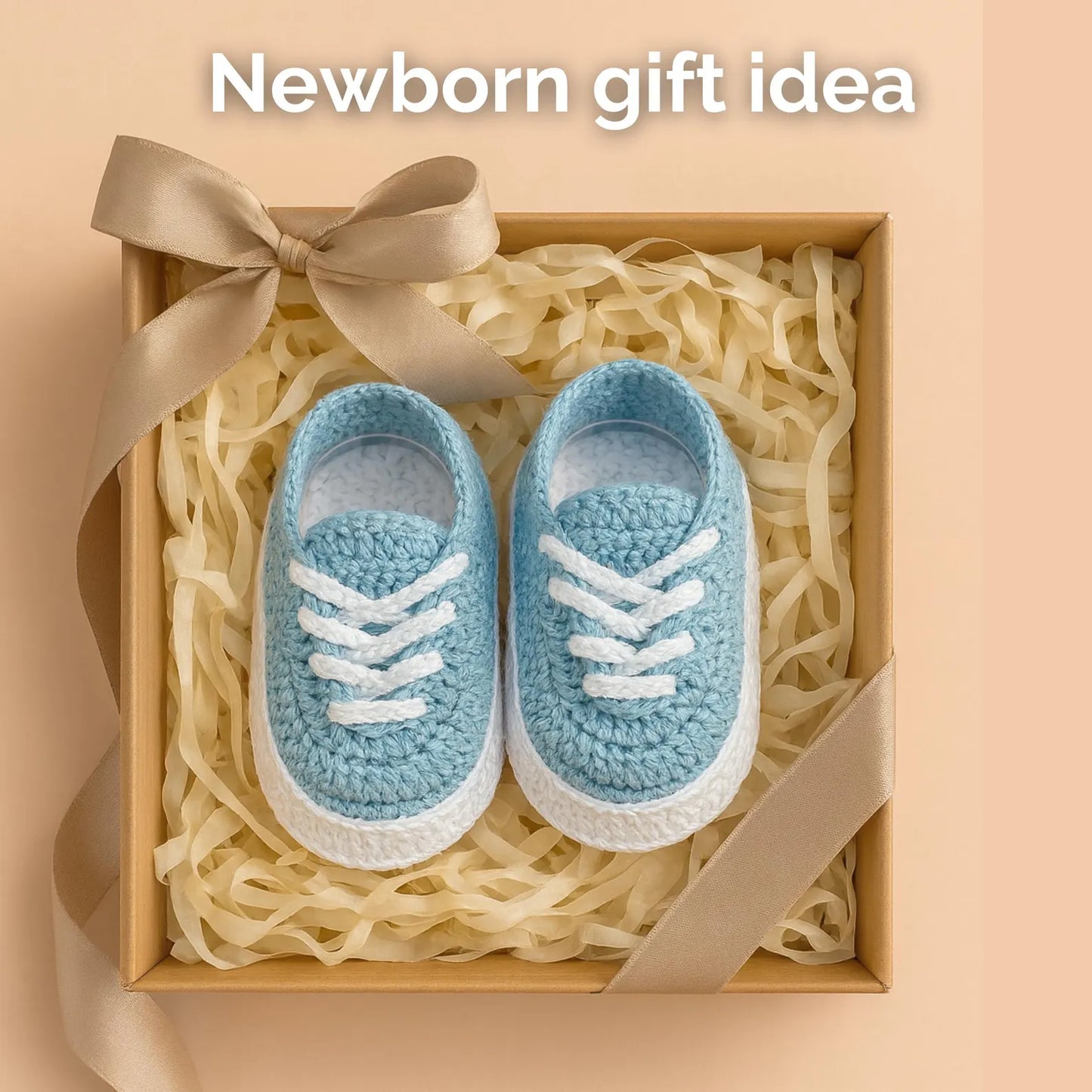 Crochet pattern baby shoes