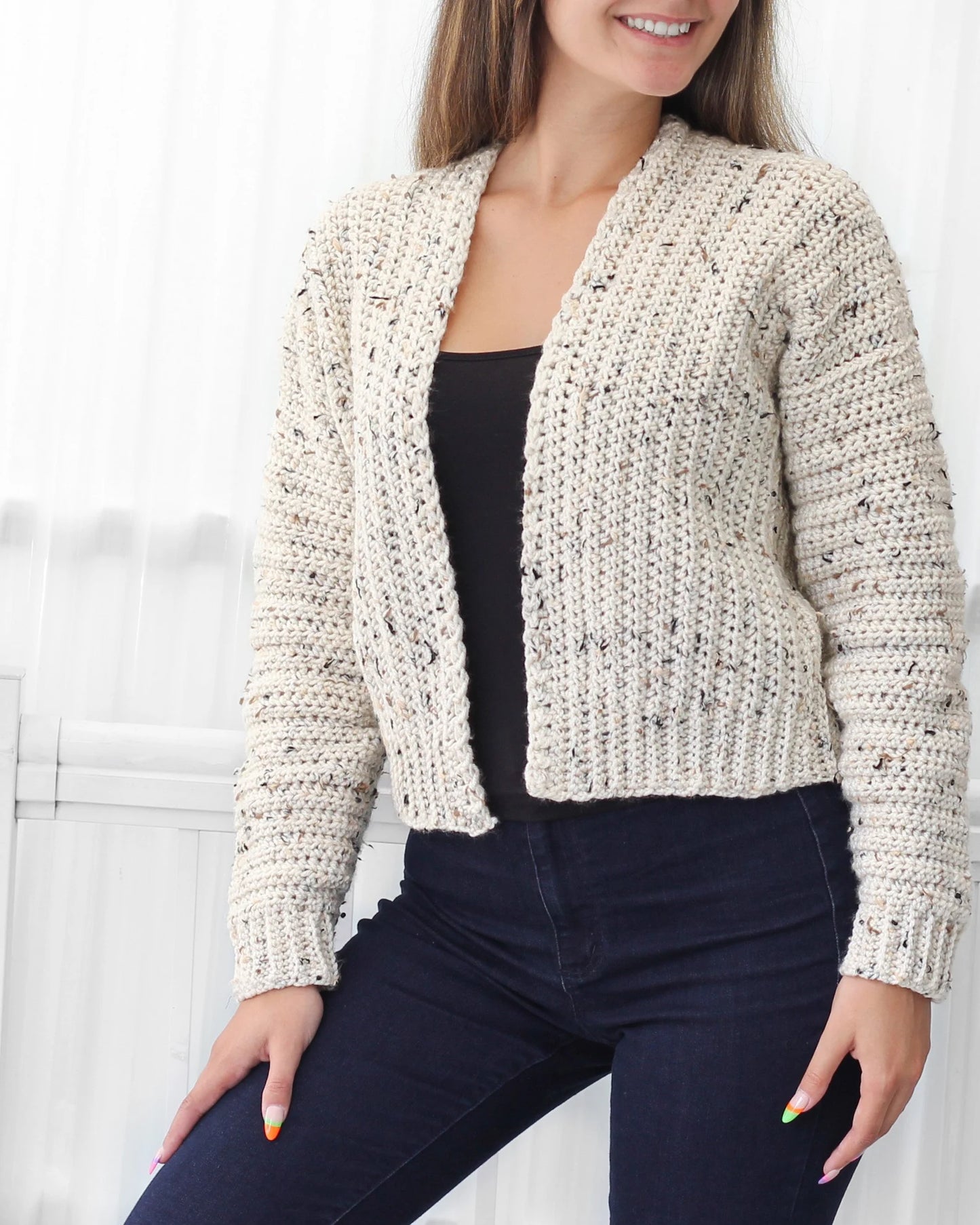 ASHLEY Crochet Cardigan Pattern