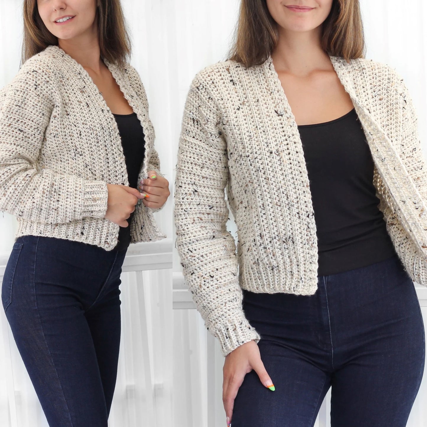 ASHLEY Crochet Cardigan Pattern