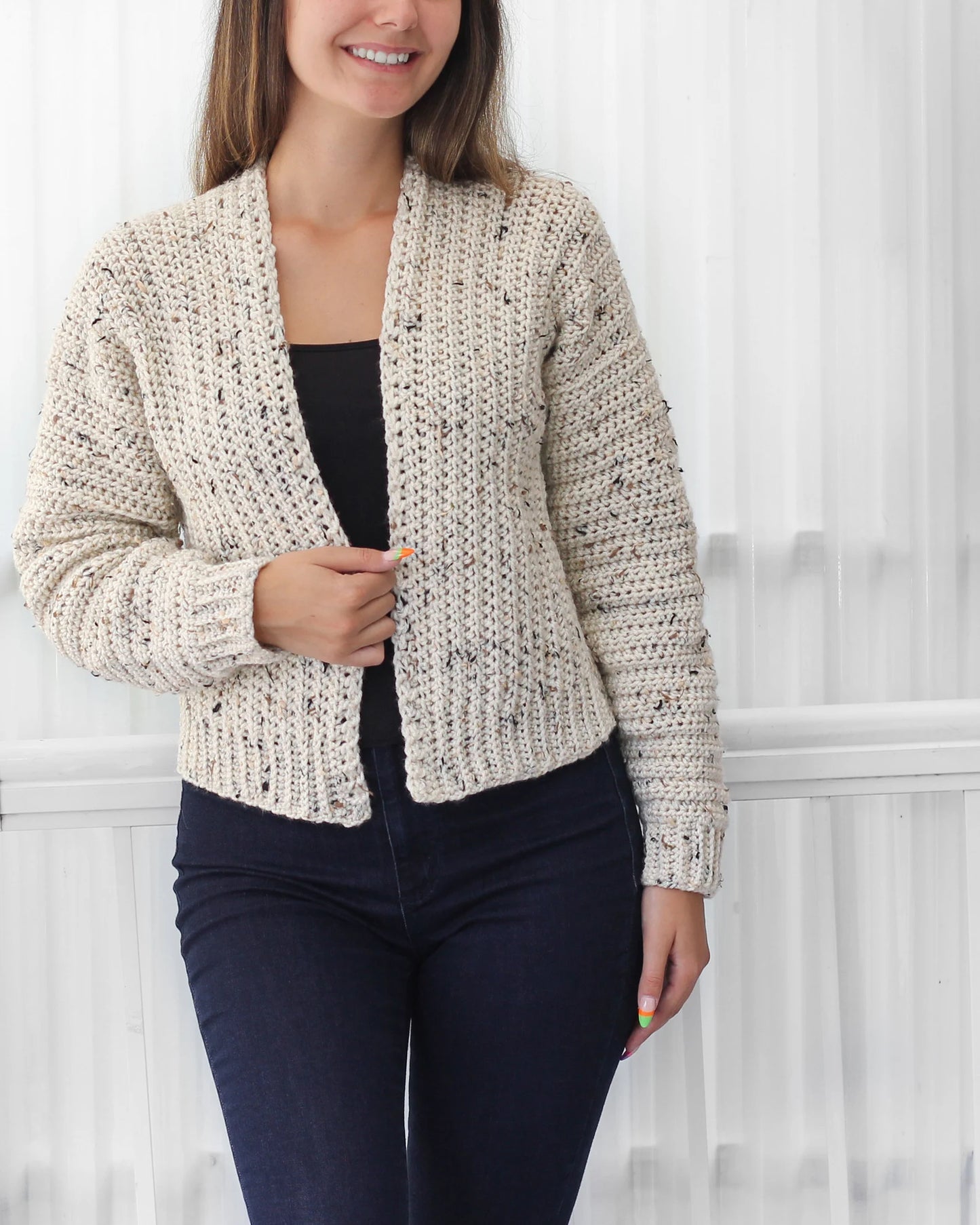 ASHLEY Crochet Cardigan Pattern