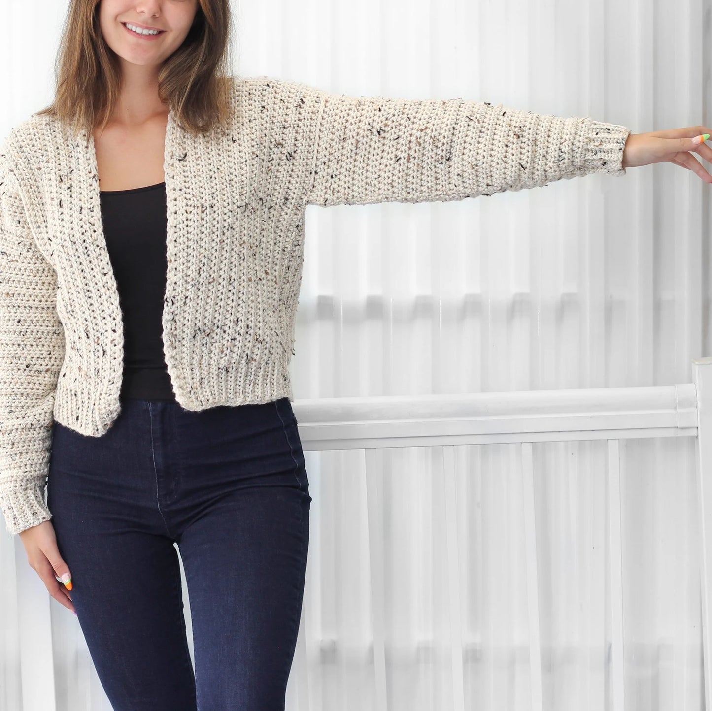 ASHLEY Crochet Cardigan Pattern