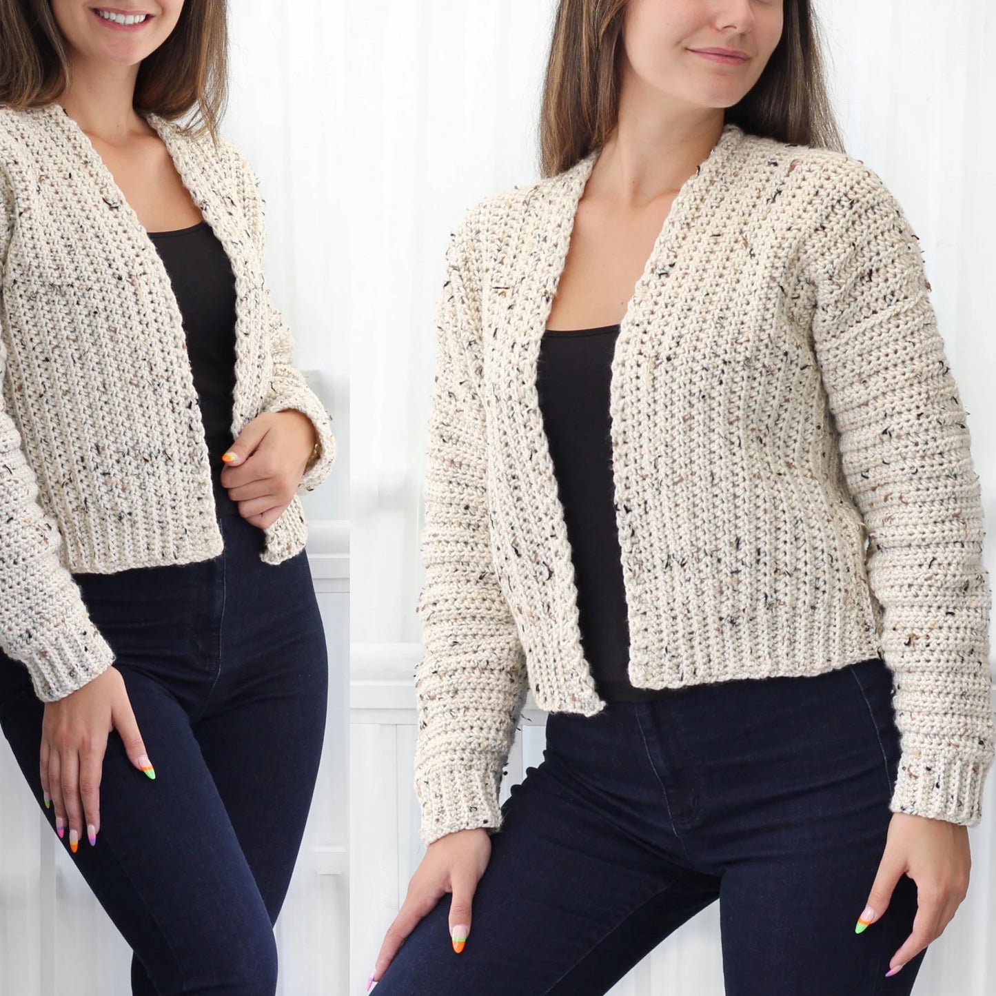 ASHLEY Crochet Cardigan Pattern