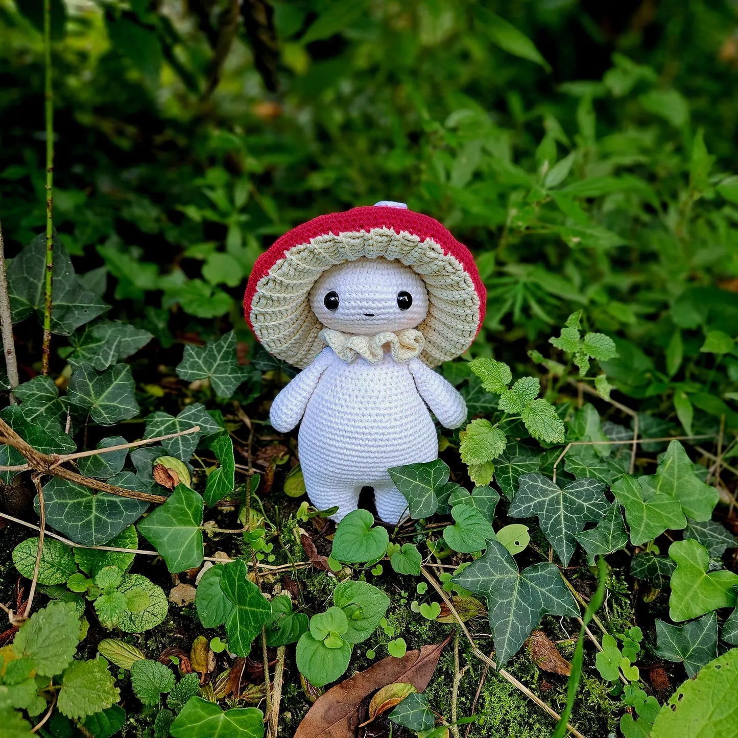 Mushroom Creature  Crochet Pattern