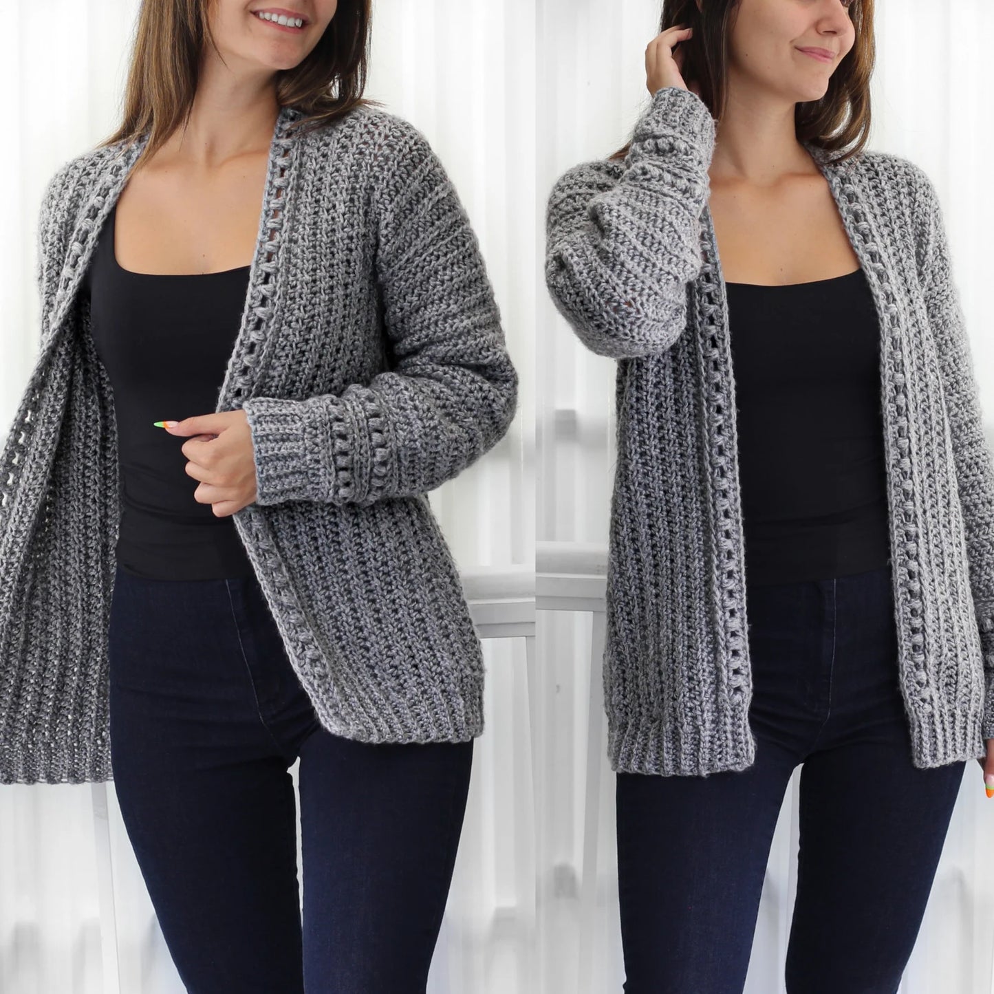 EMILY Crochet Cardigan Pattern