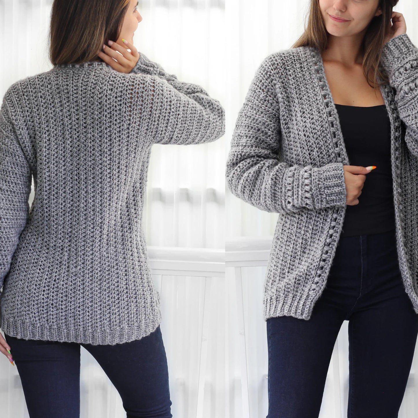 EMILY Crochet Cardigan Pattern