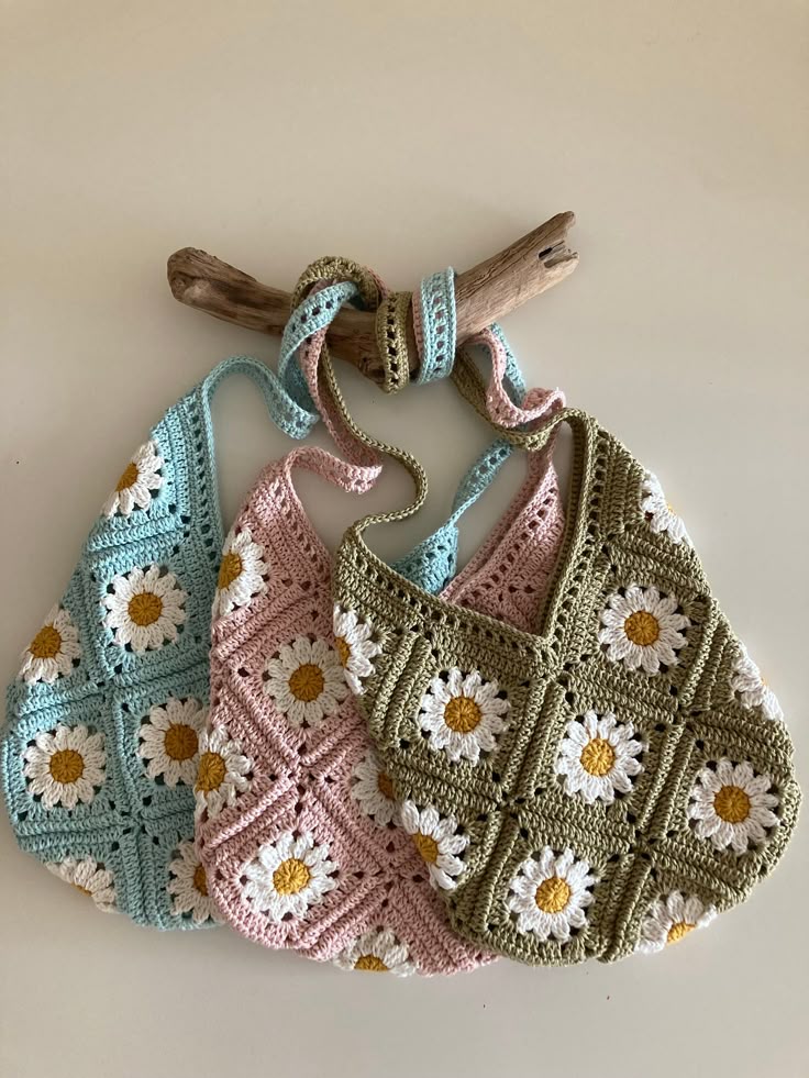 Summer Days Daisy Bag Crochet Pattern