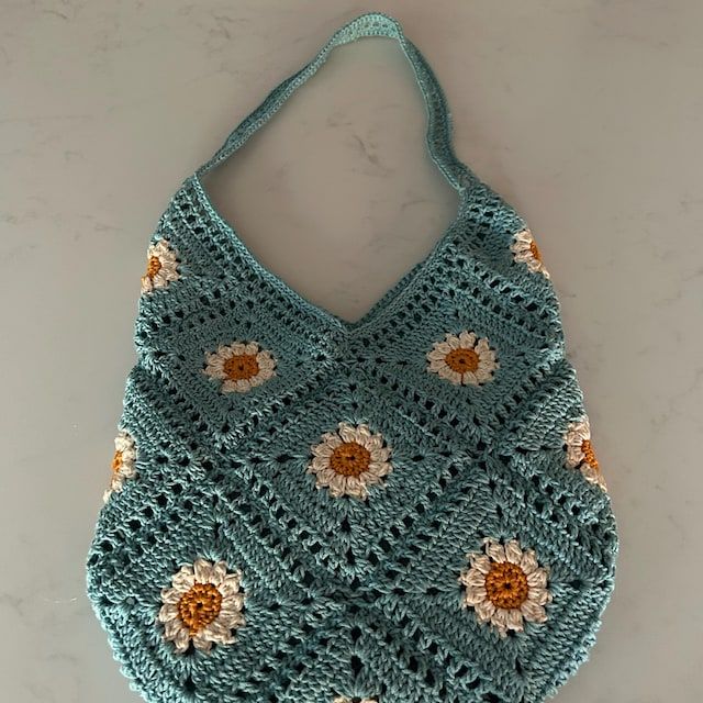 Summer Days Daisy Bag Crochet Pattern