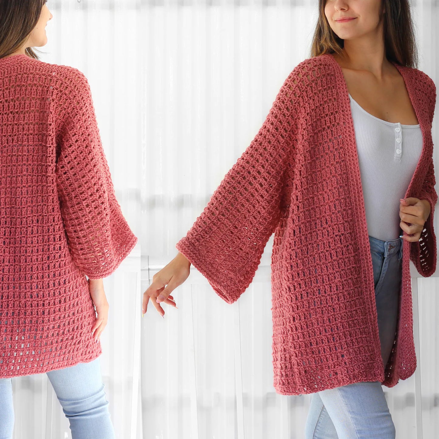 OLIVIA Crochet Cardigan Pattern