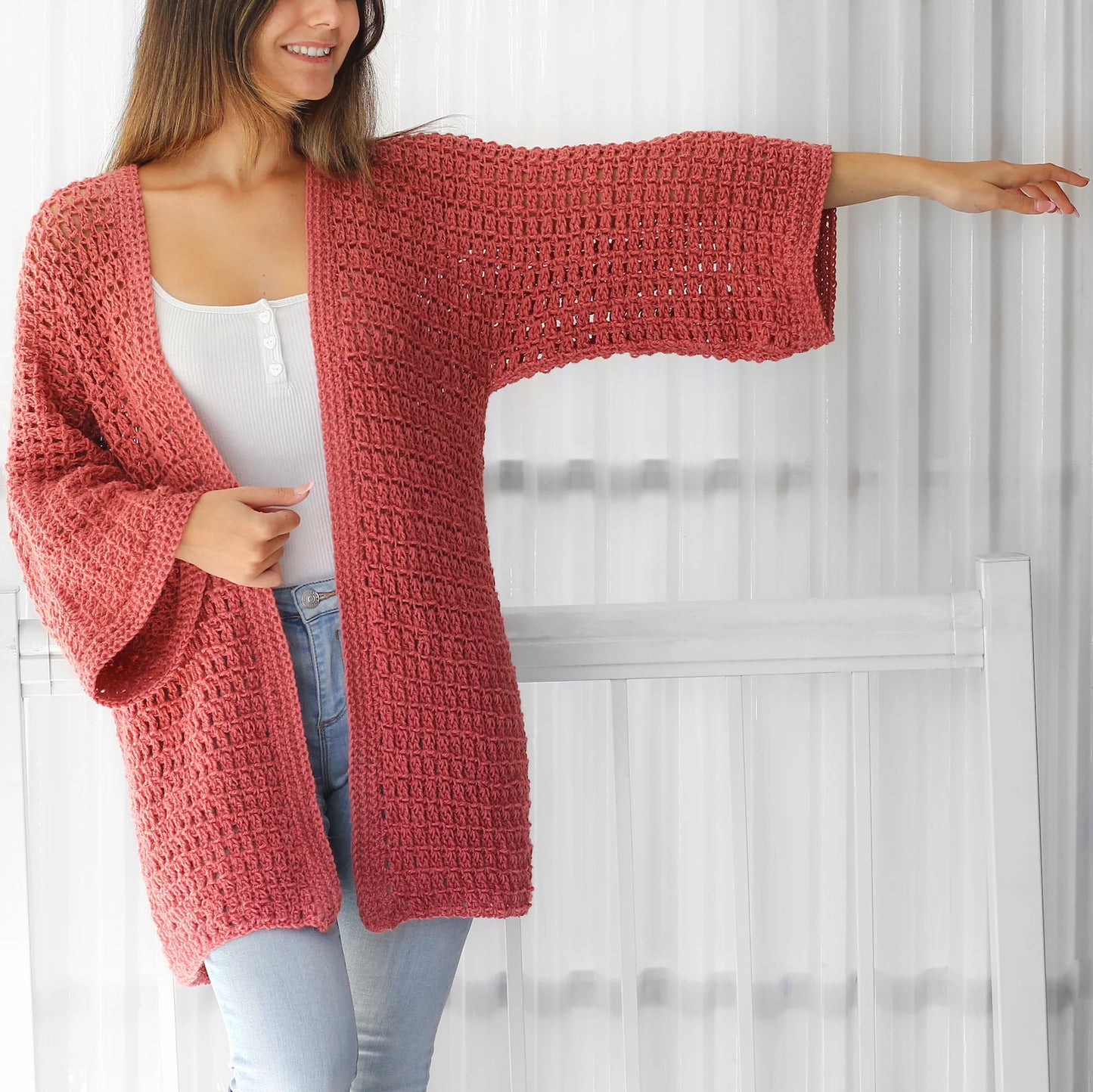 OLIVIA Crochet Cardigan Pattern
