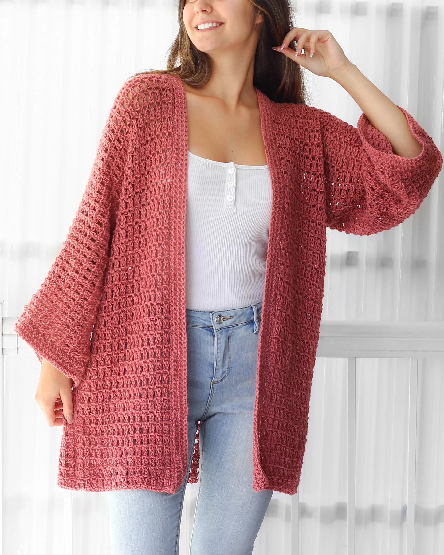 OLIVIA Crochet Cardigan Pattern