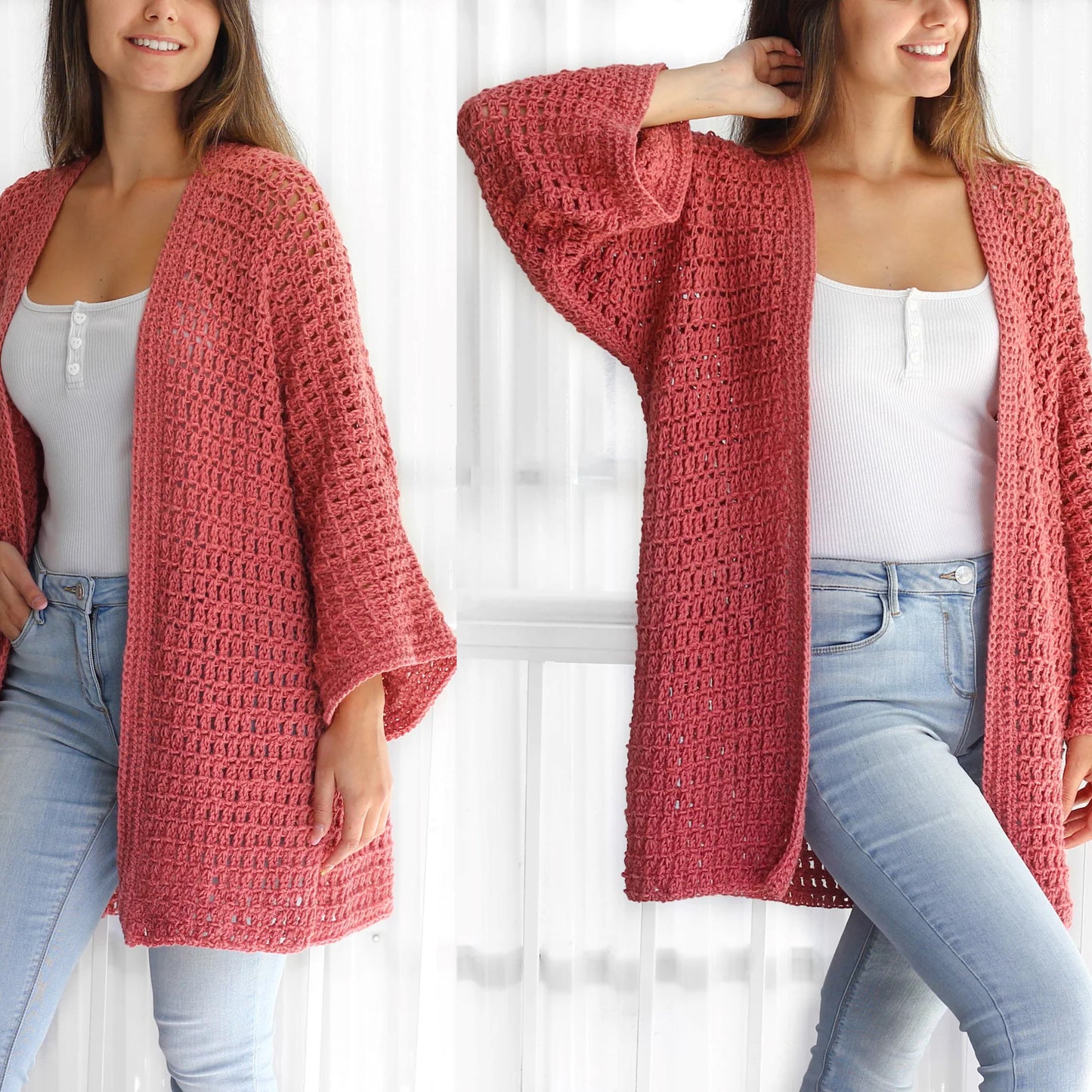 OLIVIA Crochet Cardigan Pattern