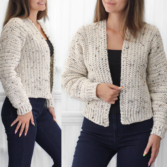 ASHLEY Crochet Cardigan Pattern